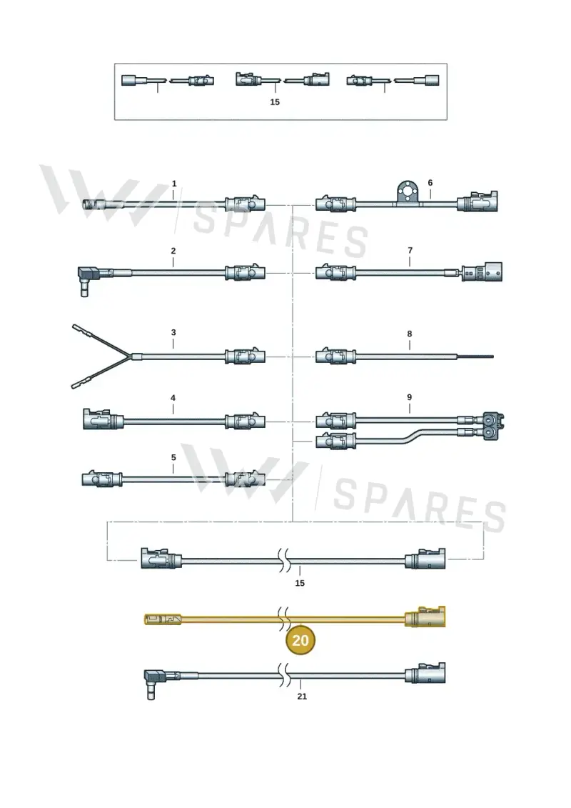 000098714A — Audi A5 Limo 2.0 (2024-) diagram 859971804, position 20