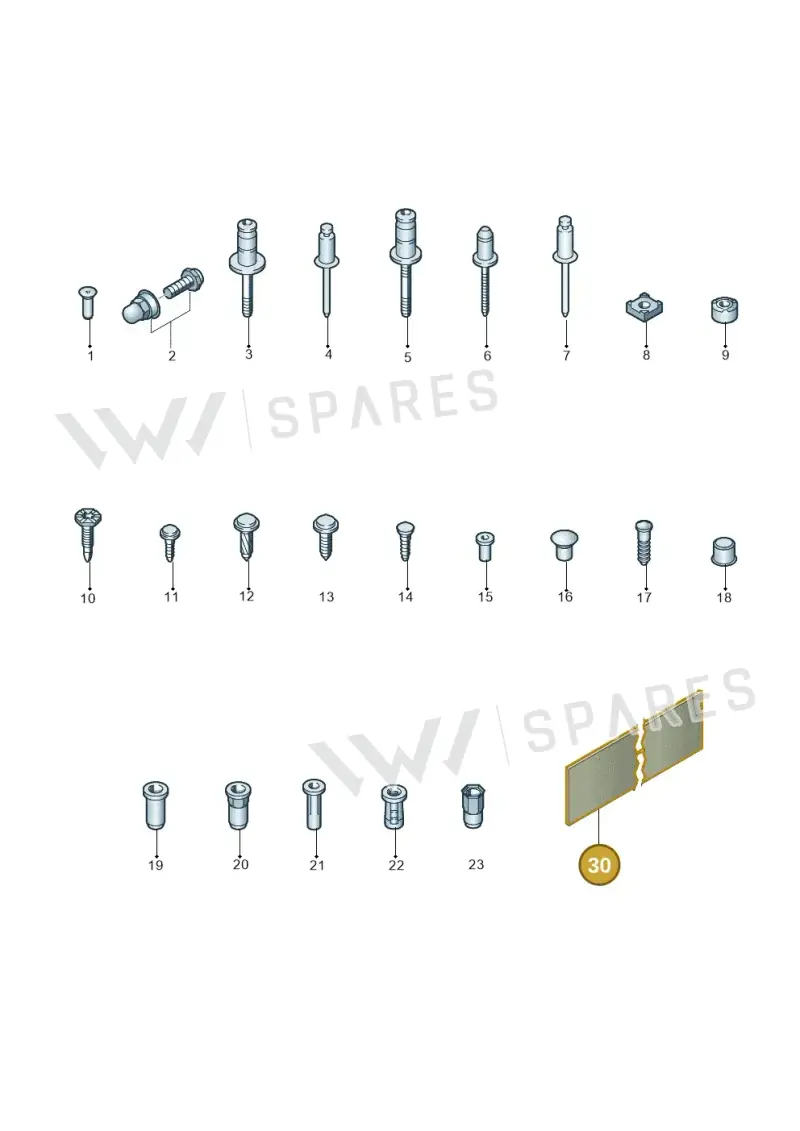 000800981A — Audi RSQ3 Sportback (2019-2024) diagram 806800100, position 30