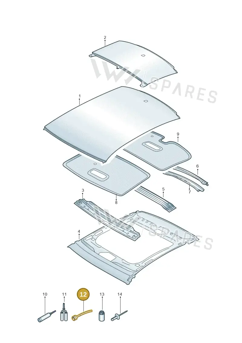 000809937 — Audi RS7 Sportback (2019-) diagram 435817000, position 12