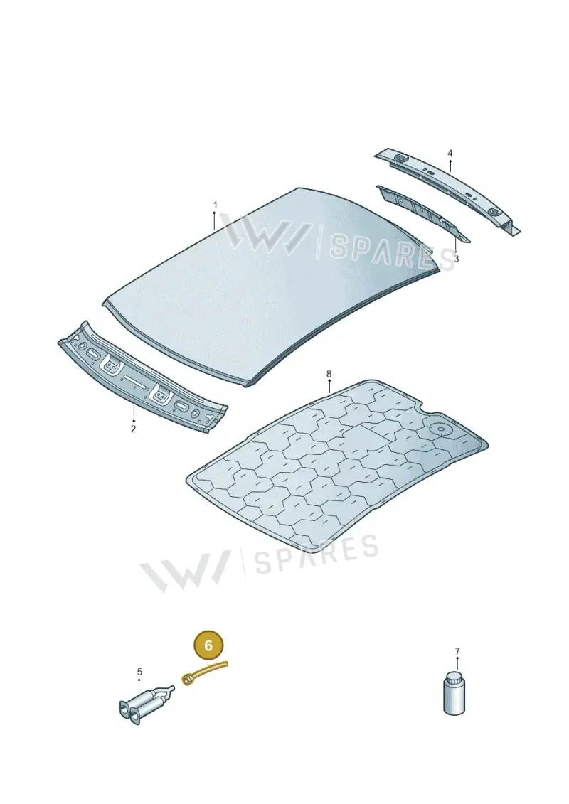 000809937 — Audi RSQ3 Sportback (2019-2024) diagram 597817000, position 6
