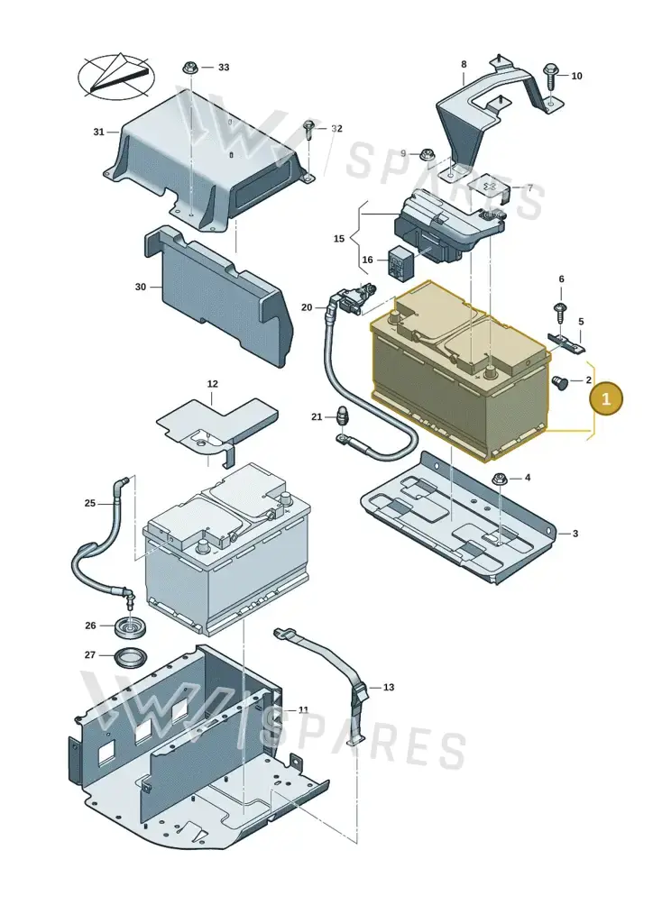 000915089BD — Audi A5 Limo 2.0 (2024-) diagram 8wh915000, position 1