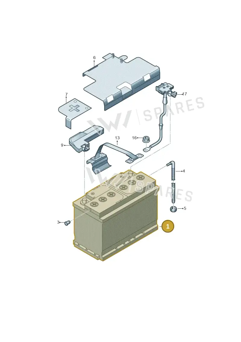000915089BF — Audi Q5 (2016-2020) diagram 896915000, position 1