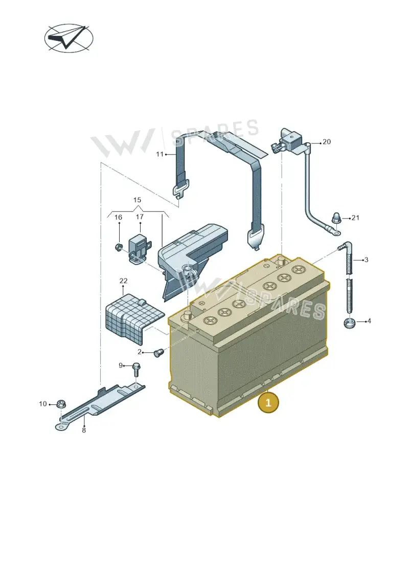 000915089K — Audi A6 2.0 (2018-) diagram 435915000, position 1