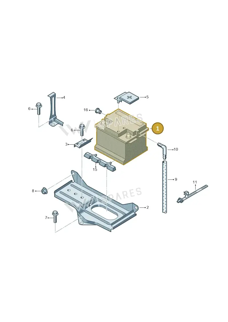 000915105AB — Audi A4/S4/Av./qu. (2001-2004) diagram 156915100, position 1