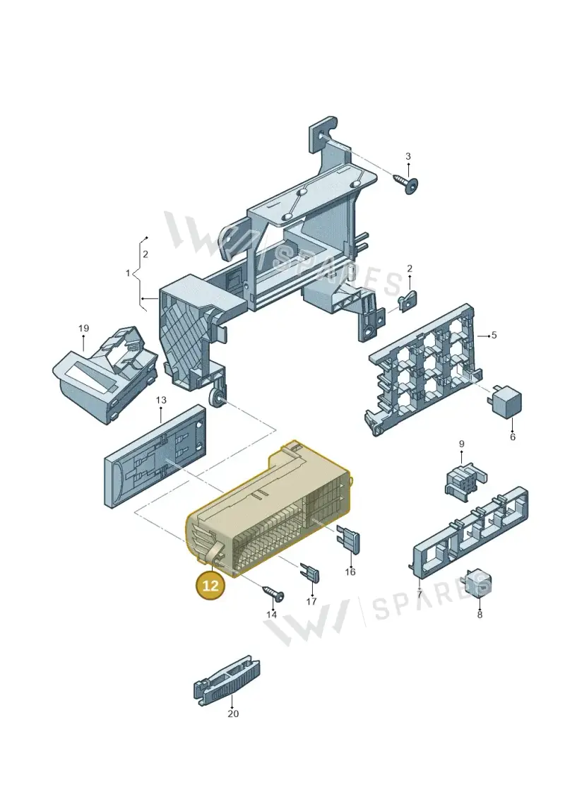000937615 — Audi Q3 1.4 (2016-) diagram 728937000, position 12