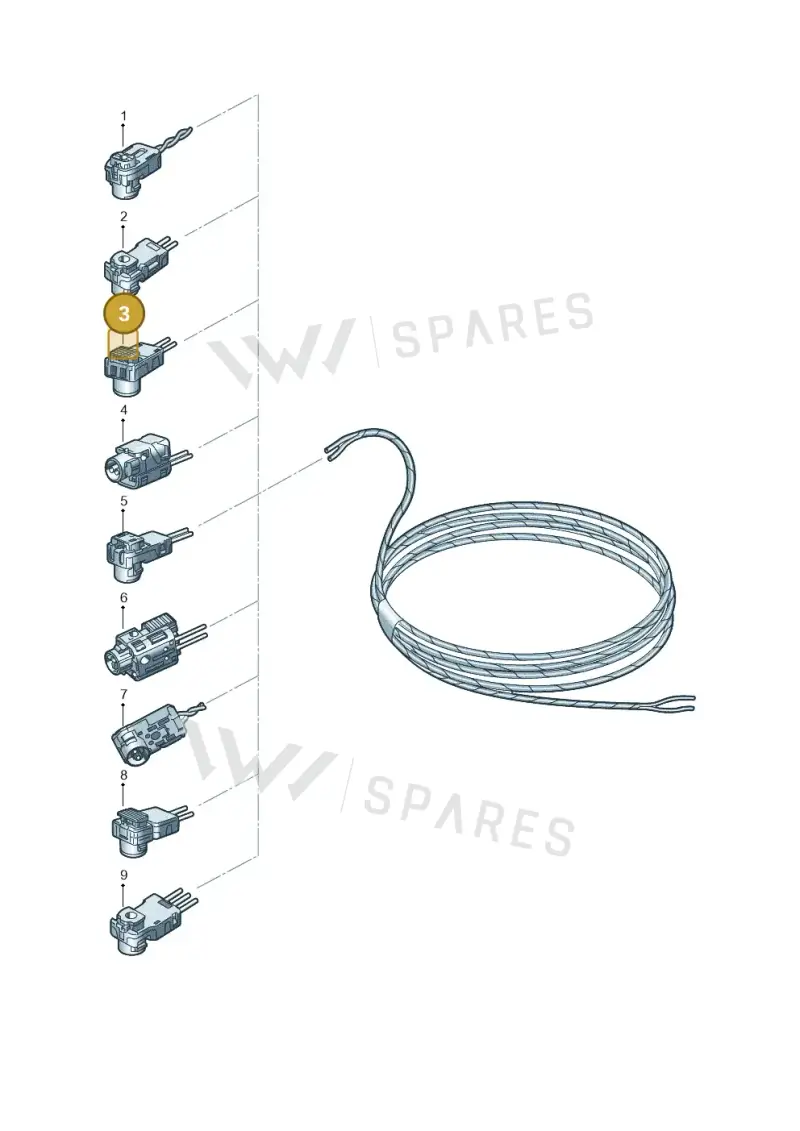 000971582L — Audi A5 Limo 2.0 (2024-) diagram 596971845, position 3