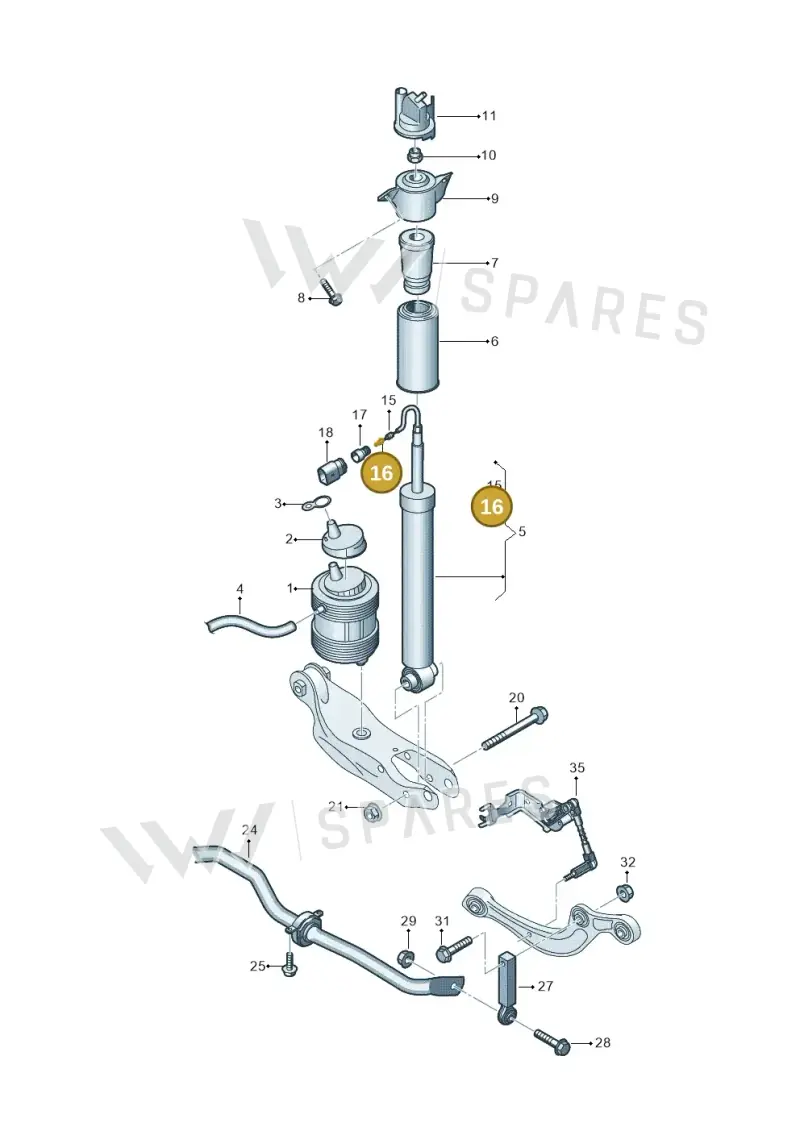 000979132E — Audi Q8 e-tron (2018-2020) diagram 586511150, position 16