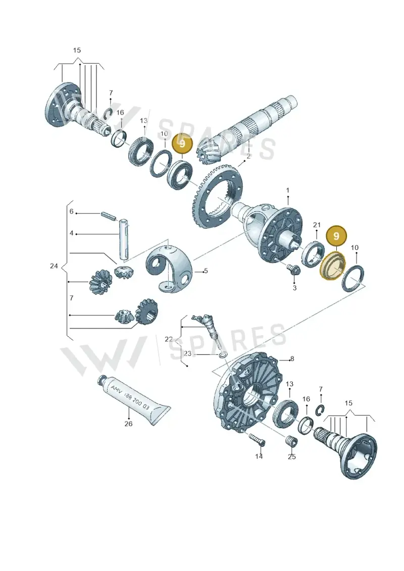 002517185 — Audi A6/Wagon/quattro (2001-2004) diagram 218409150, position 9