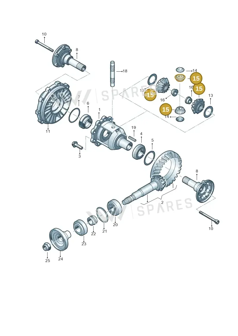 005498081 — Audi A4/S4 Cabrio./qu. 07> (2006-) diagram 153525300, position 15