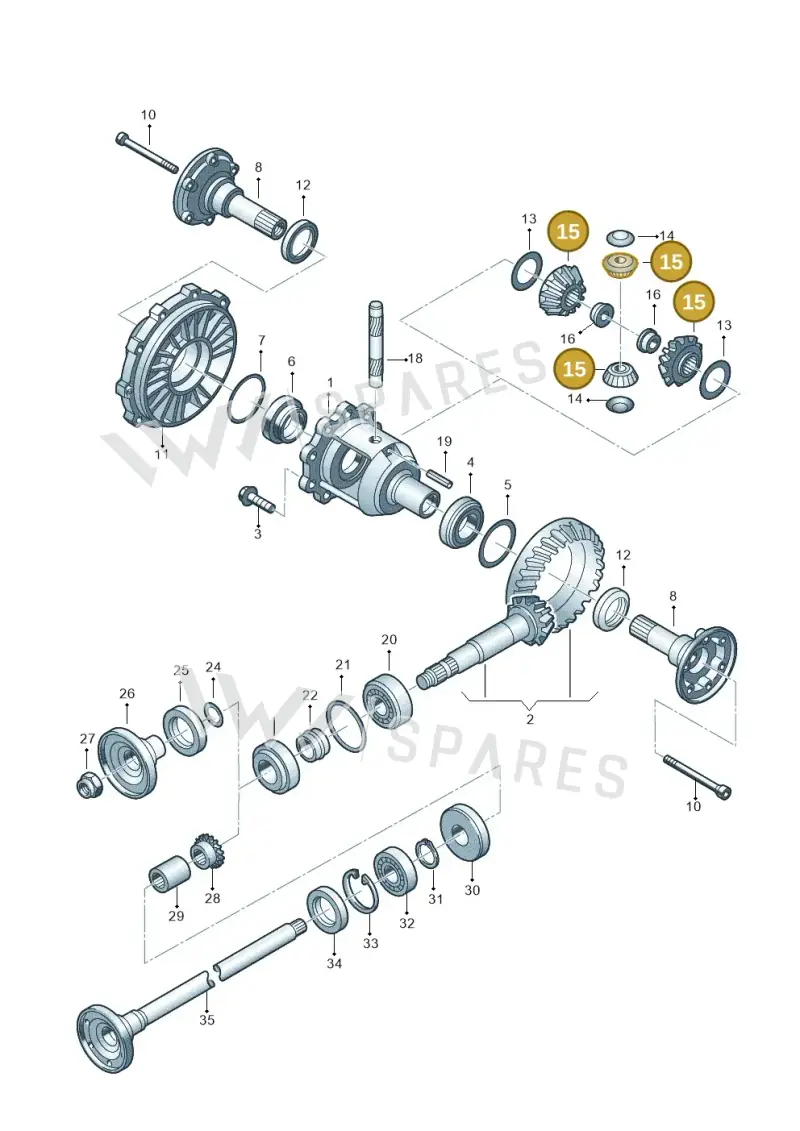005498081 — Audi RS6 qu. (2003-2004) diagram 195525300, position 15