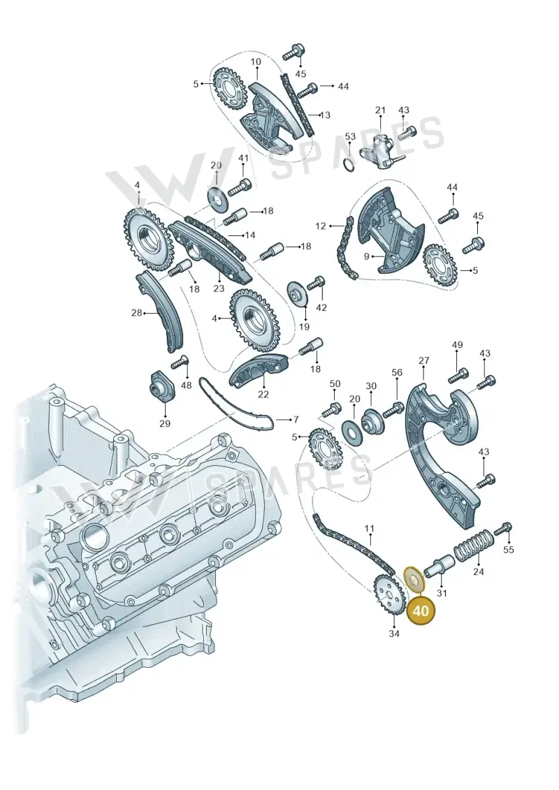 007311517 — Audi A8/S8/qu. lang    08> (2007-) diagram 448109700, position 40