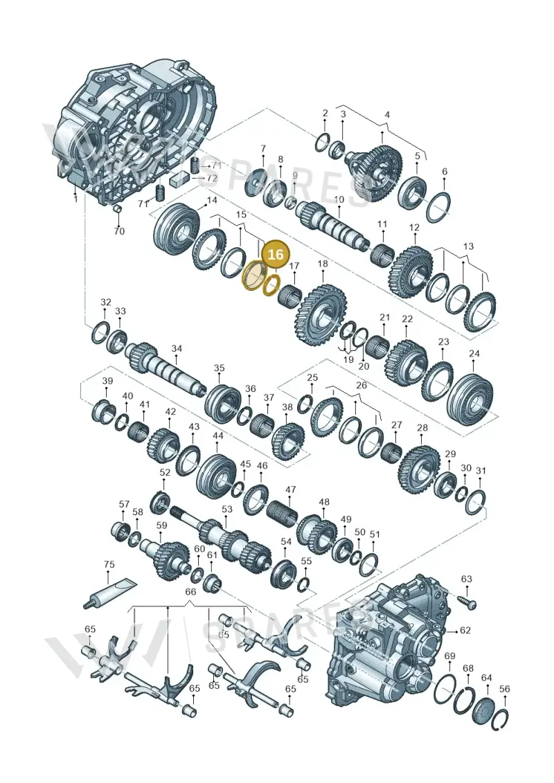 008311231 — Audi Q3 quattro (2018-2019) diagram 813300552, position 16