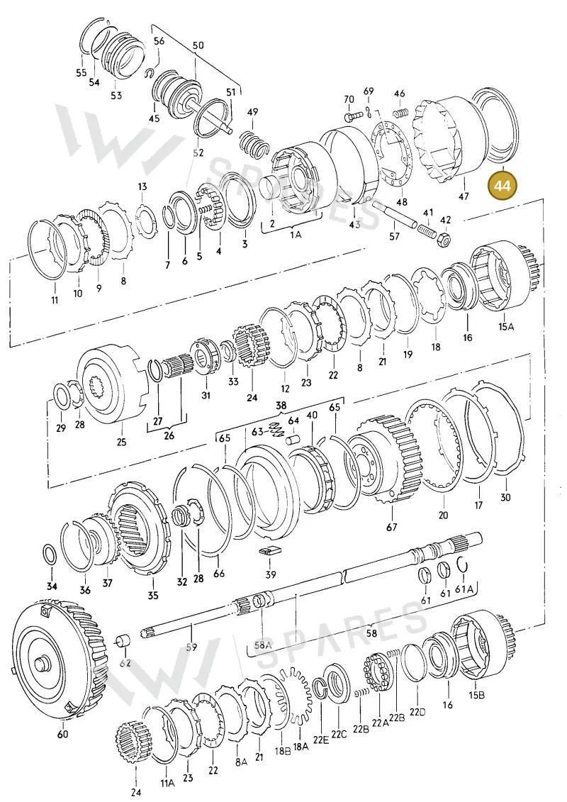 010323479A — Audi 4000 (1981-1984) diagram 003047000, position 44