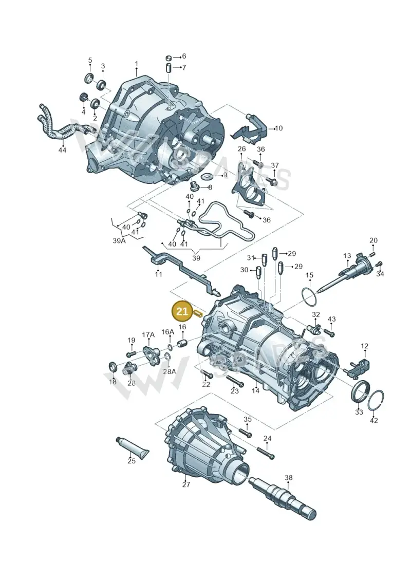 012301473 — Audi Q5 qu. 2.0 (2009-2018) diagram 736301700, position 21