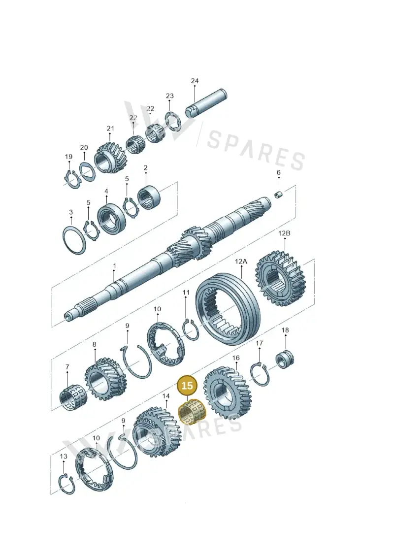 012311115F — Audi A4/S4 Cabrio./qu. 07> (2006-) diagram 118311300, position 15