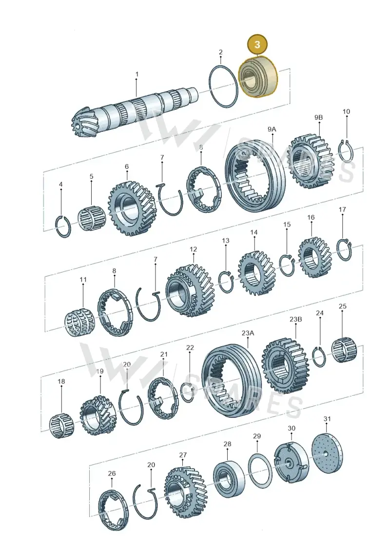 012311220A — Audi A4/S4 Cabrio./qu. (2002-2006) diagram 118311380, position 3