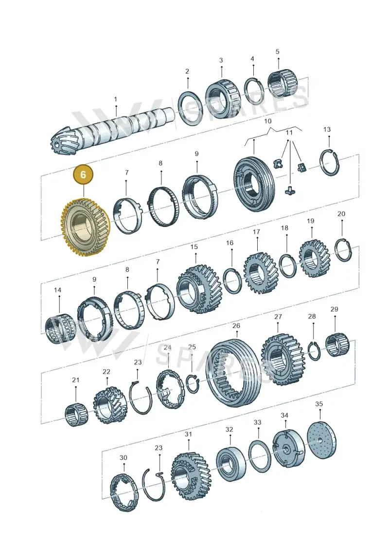012311250F — Audi A6L CHINA (1999-2005) diagram 211311390, position 6