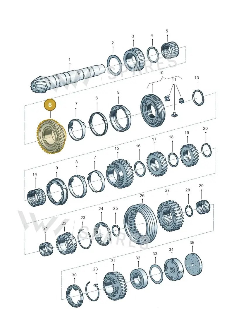 012311250H — Audi A4/S4/Av./qu.     05> (2005-) diagram 211311390, position 6