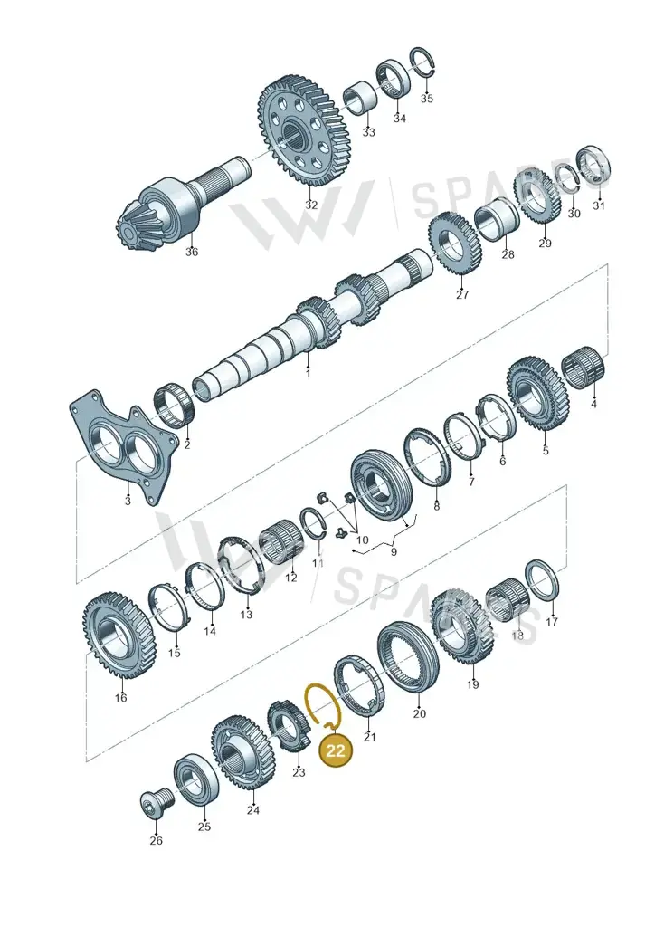 012311311D — Audi Q5 (2016-2020) diagram 798311350, position 22