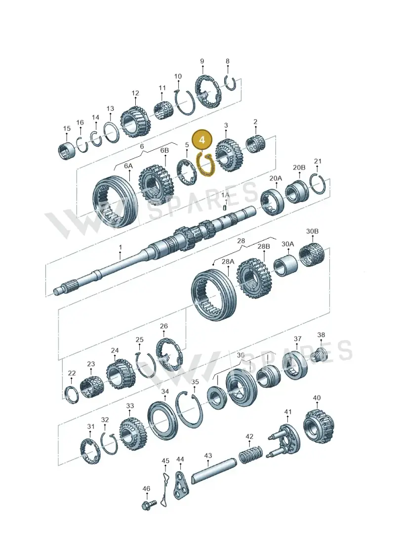 012311312D — Audi A6 Allroad qu. (2000-2005) diagram 118311340, position 4
