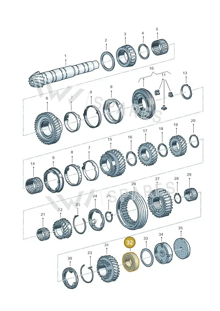 012311375C — Audi A4/S4 Cabrio./qu. 07> (2006-) diagram 211311390, position 32