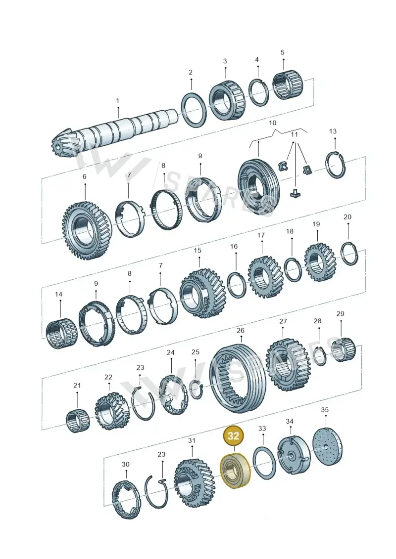 012311375C — Audi A4/S4 Cabrio./qu. 07> (2006-) diagram 211311390, position 32