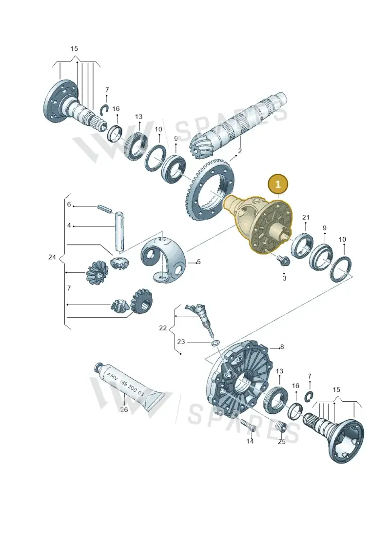 012409121K — Audi A8 quattro (1999-2002) diagram 218409150, position 1