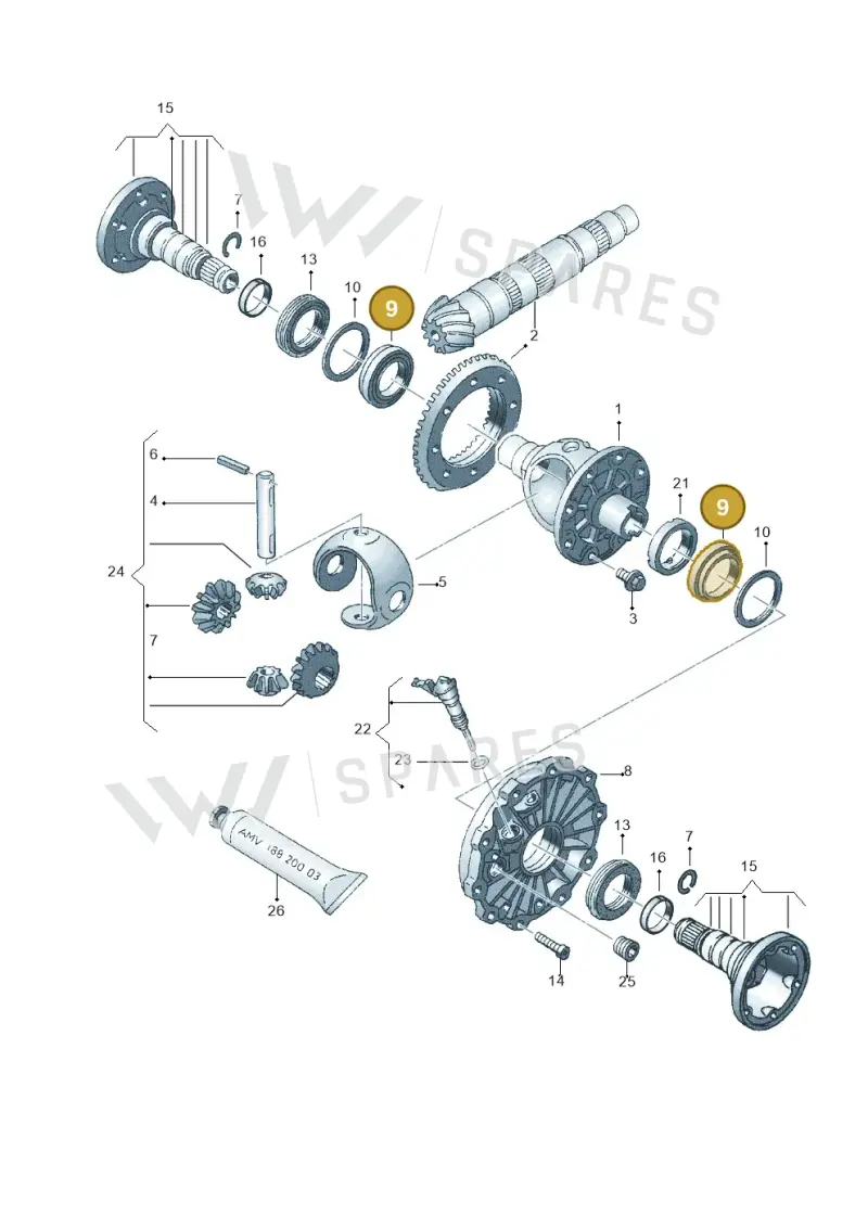 012409123 — Audi A8 quattro (1999-2002) diagram 218409150, position 9