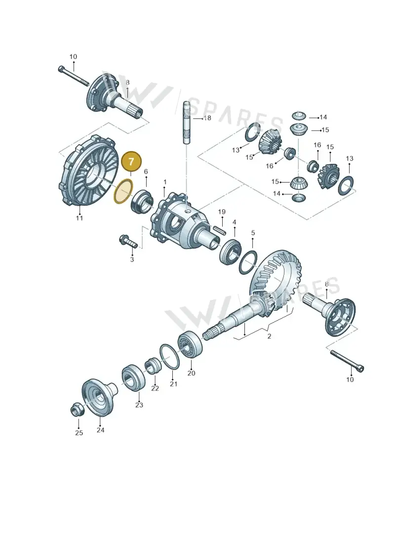 012409385AL — Audi A4/S4 Cabrio./qu. 07> (2006-) diagram 153525300, position 7