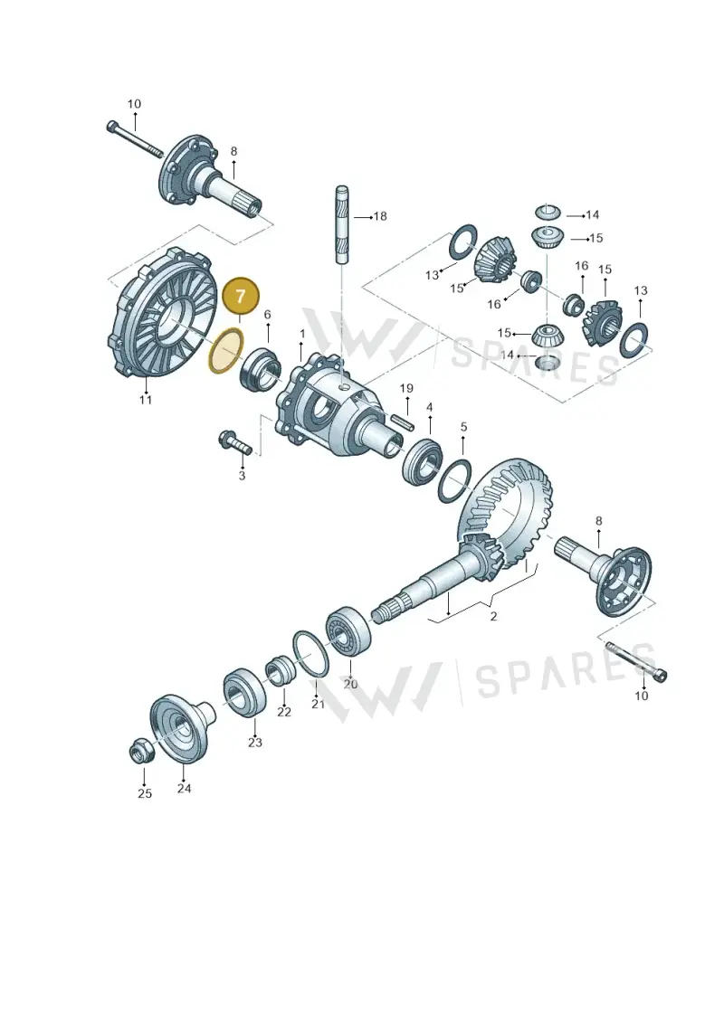 012409385AM — Audi A4/S4 Cabrio./qu. 07> (2006-) diagram 153525300, position 7