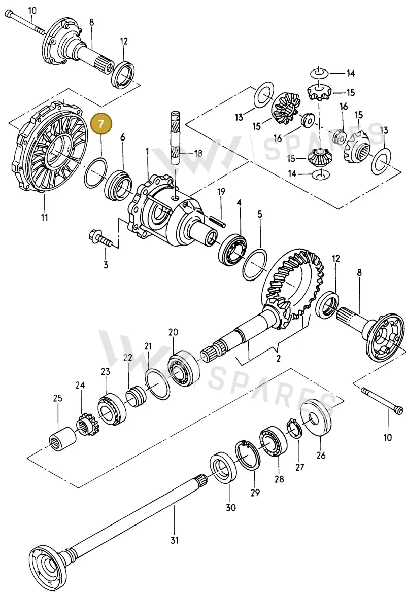 012409385AM — Audi A4/Av.qu.F8D-W-> (1997-1998) diagram 157525300, position 7