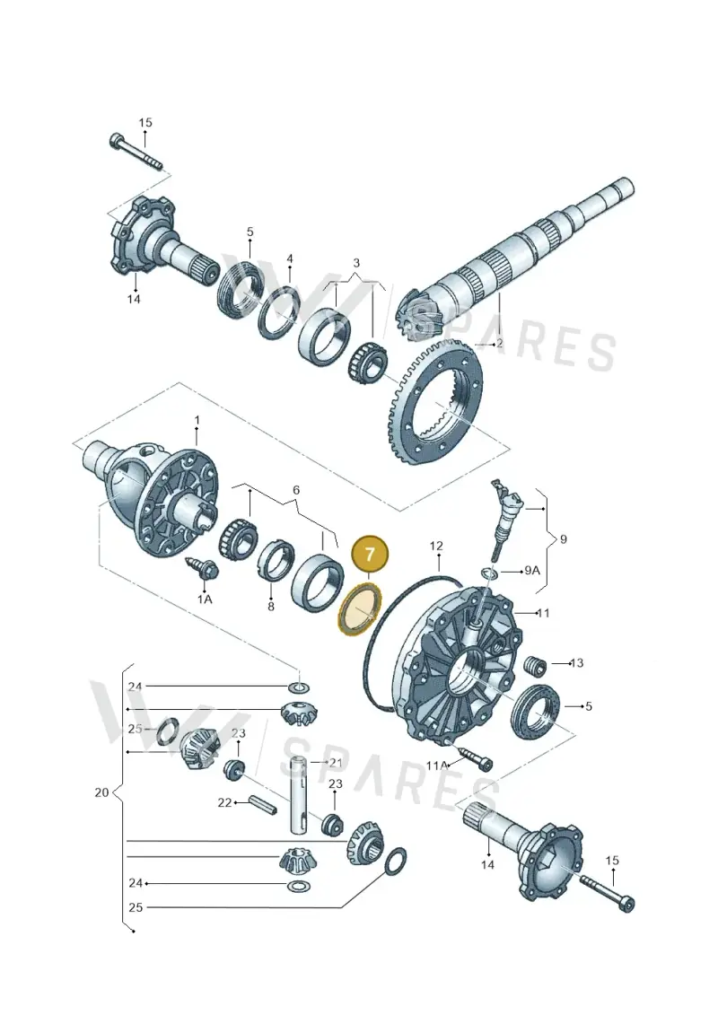012409385AQ — Audi A4/S4 Cabrio./qu. (2002-2006) diagram 118409250, position 7