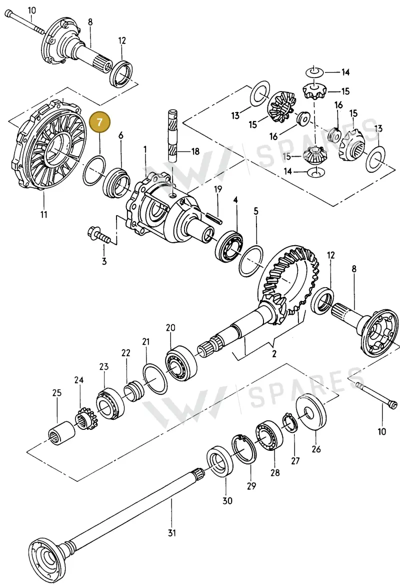 012409385AQ — Audi A4/Av.qu.F8D-W-> (1997-1998) diagram 157525300, position 7