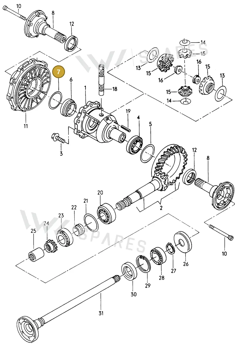 012409385BA — Audi A4/Av.qu.F8D-W-> (1997-1998) diagram 157525300, position 7