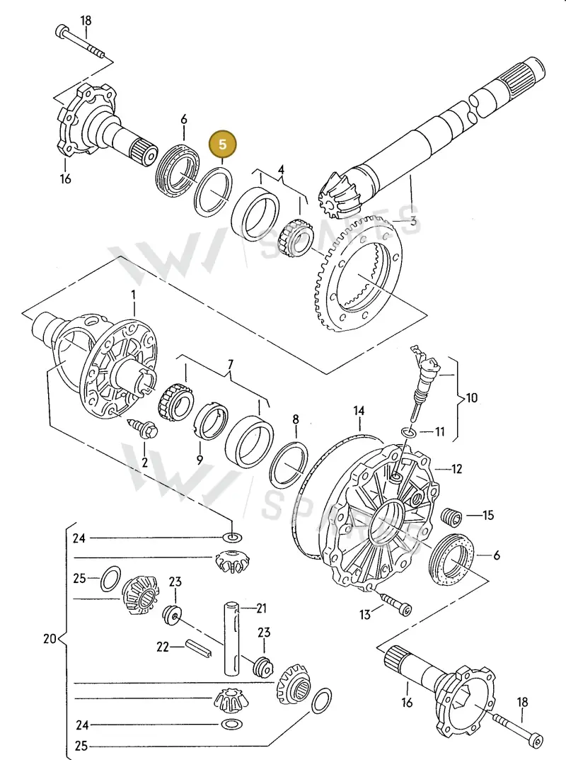 012409386AK — Audi V8 (1989-1993) diagram 090038700, position 5