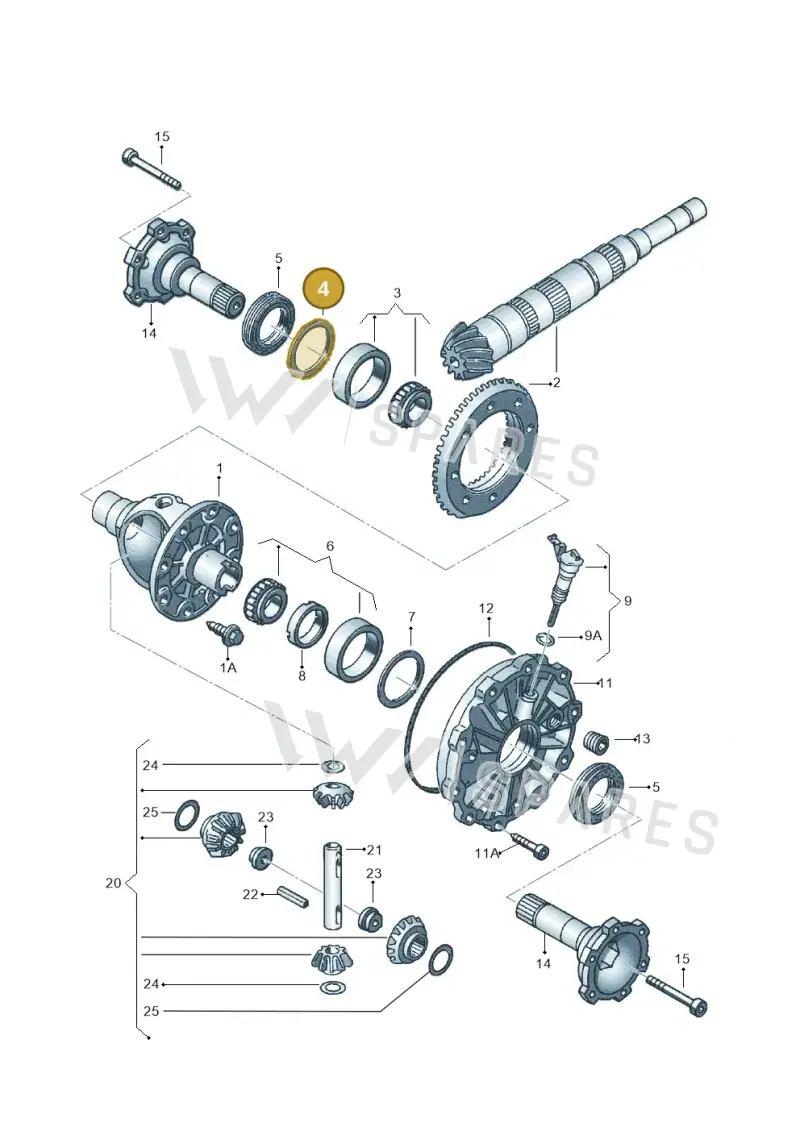 012409386AL — Audi A4/S4 Cabrio./qu. (2002-2006) diagram 118409250, position 4