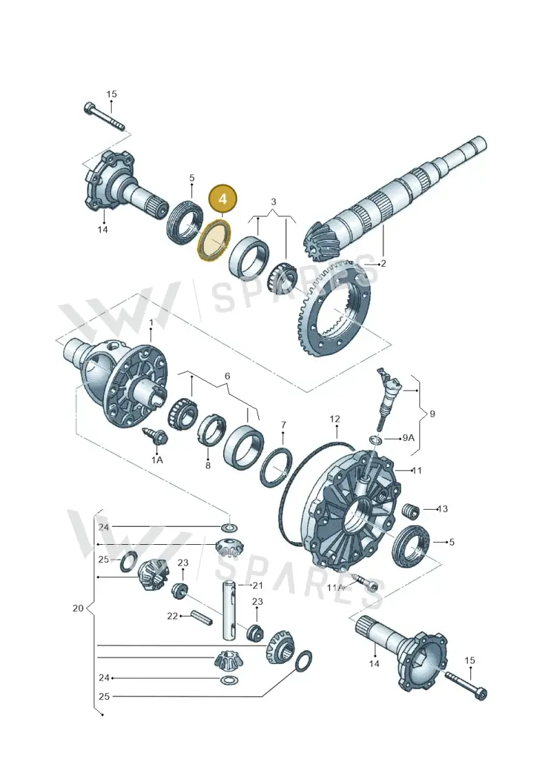 012409386AN — Audi A4/S4 Cabrio./qu. (2002-2006) diagram 118409250, position 4