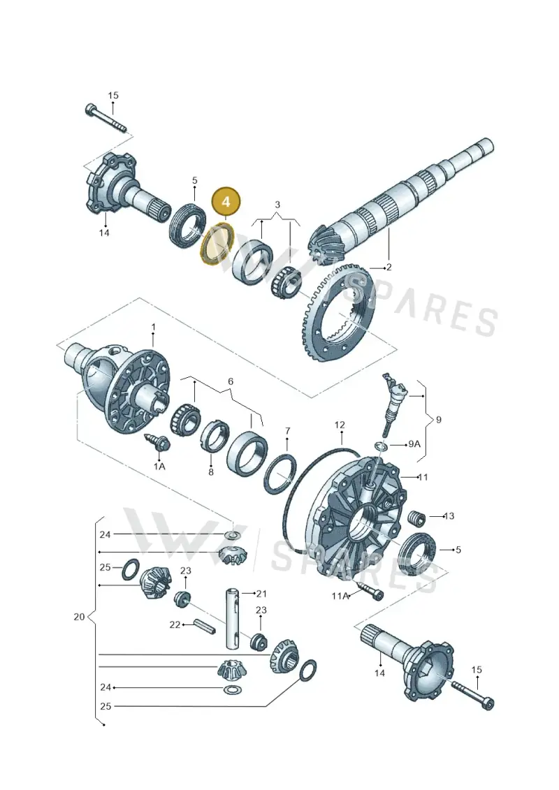 012409386AT — Audi A4/S4 Cabrio./qu. (2002-2006) diagram 118409250, position 4