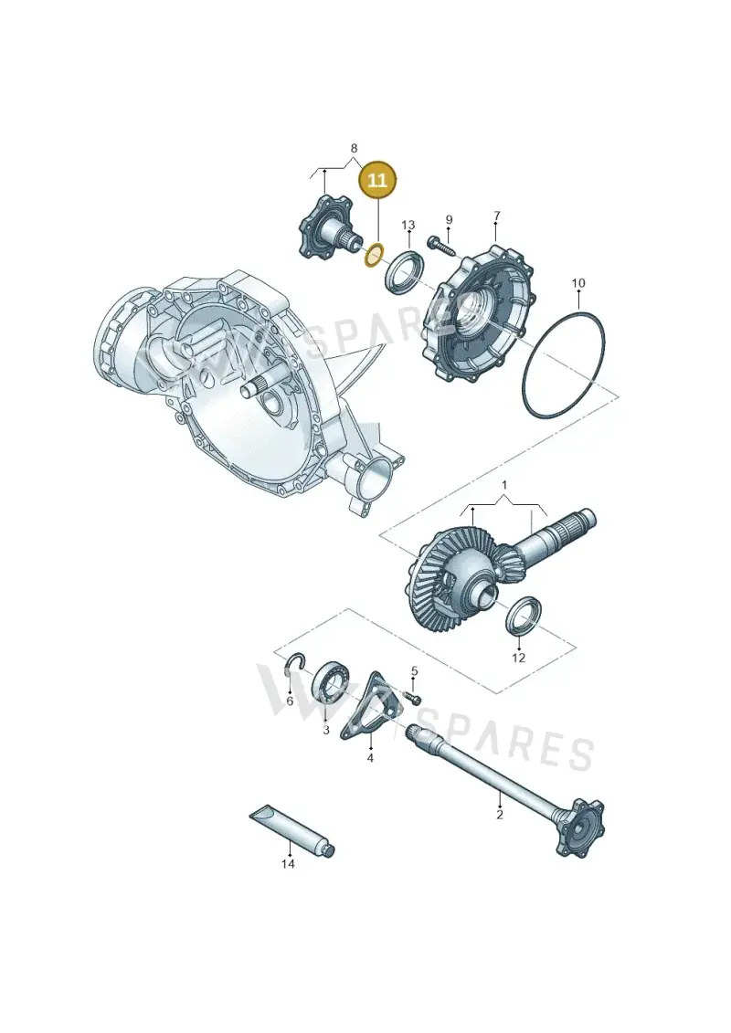 012409413 — Audi A6 2.0 (2018-) diagram 717409560, position 11