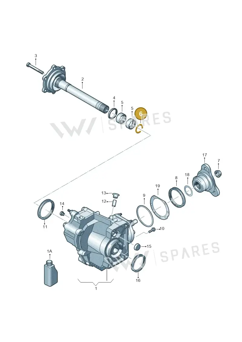 012409419 — Audi A3 Sportback (2016-2020) diagram 745409430, position 6