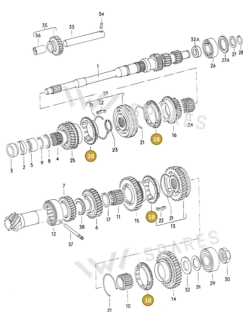 014311295D — Audi 100 (CHINA) (1988-1995) diagram 002062000, position 18