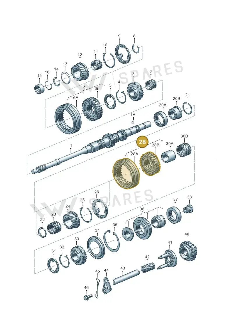 01E311302 — Audi A4/S4 Cabrio./qu. (2002-2006) diagram 118311340, position 28