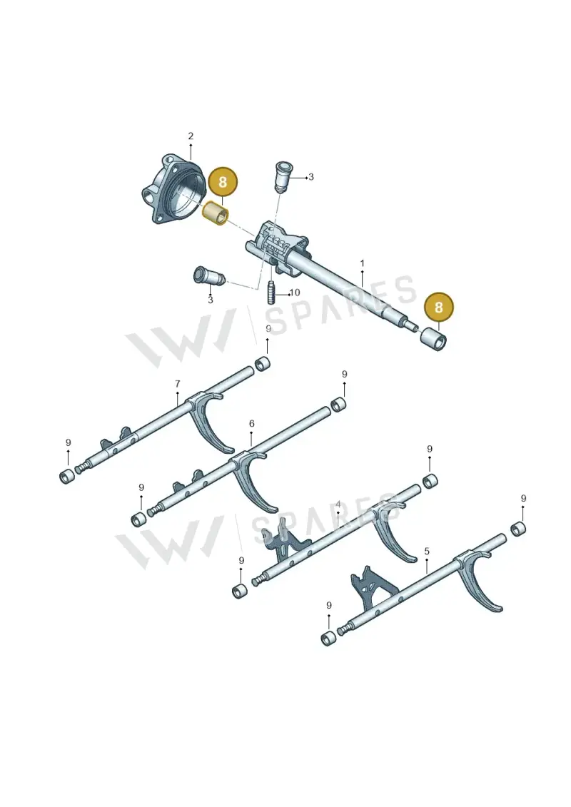 01E311572 — Audi A6 2.7 TDI (2008-2011) diagram 454311950, position 8