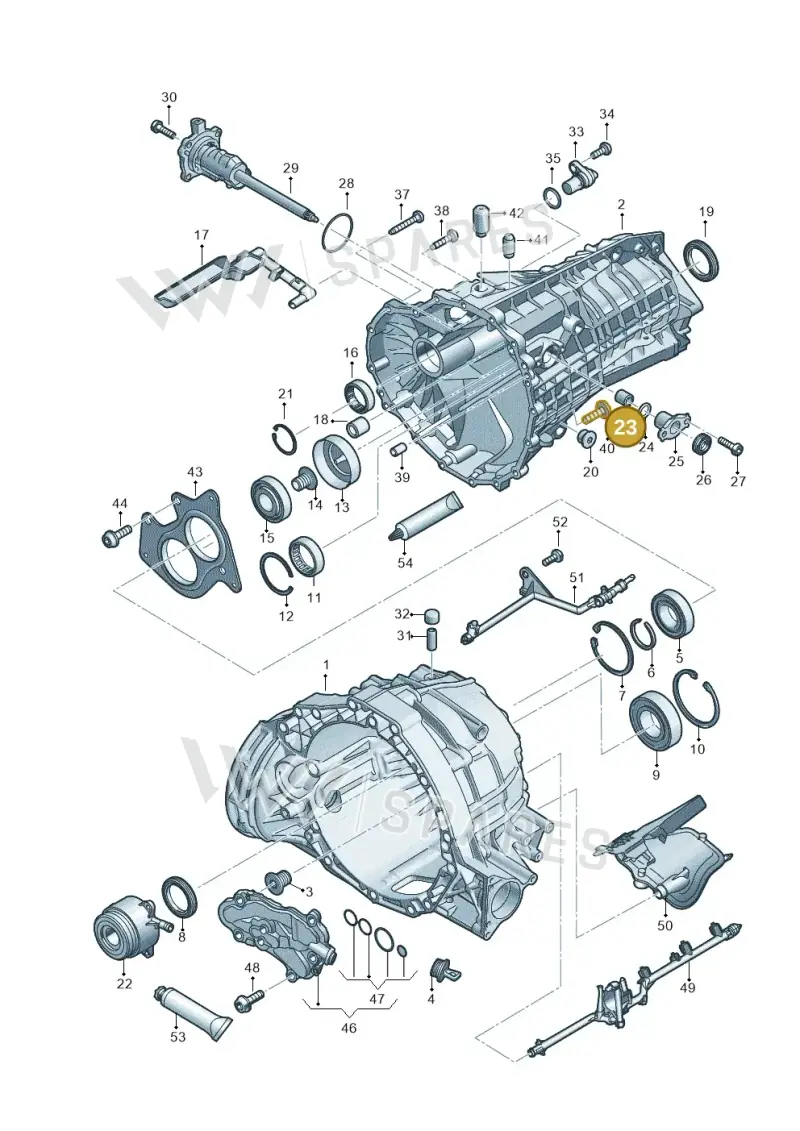 01E311572 — Audi Q5 (2016-2020) diagram 849301450, position 23