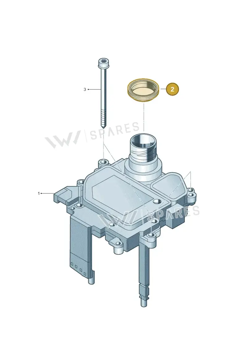 01T927213A — Audi A5 Sportback (2011-2017) diagram 249927510, position 2