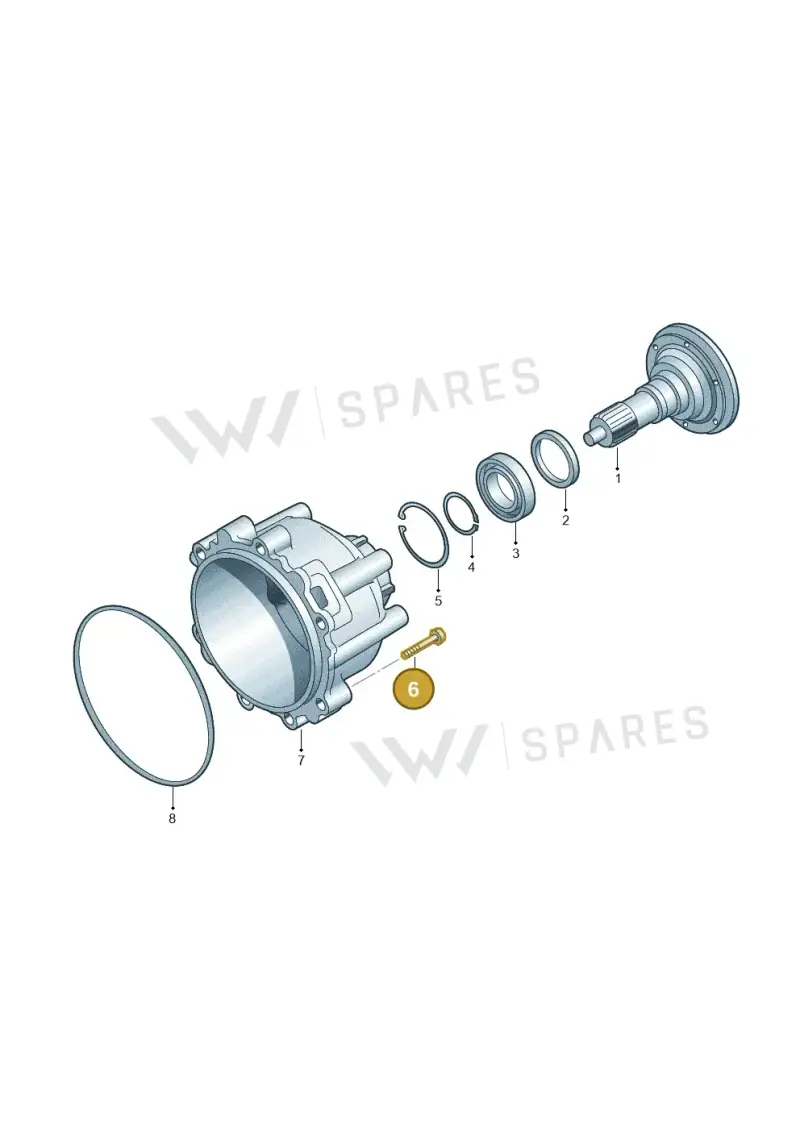01V321375 — Audi A6L           "CN"05> (2005-) diagram 291409990, position 6