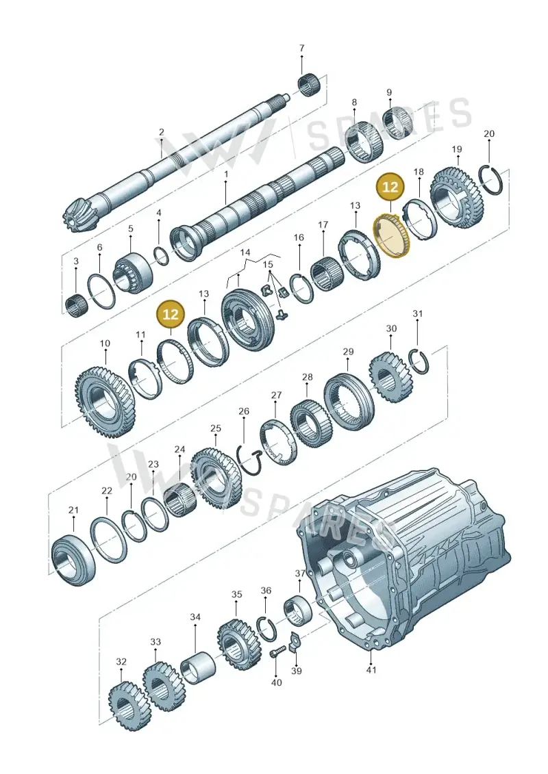 01X311259G — Audi A6 2.7 TDI (2008-2011) diagram 448311600, position 12
