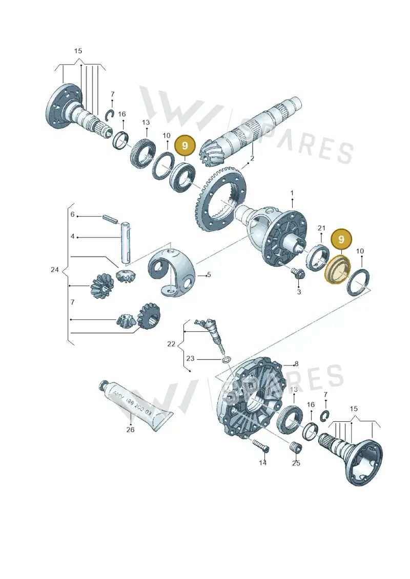 01X409123 — Audi A4/S4 Cabrio./qu. 07> (2006-) diagram 218409150, position 9