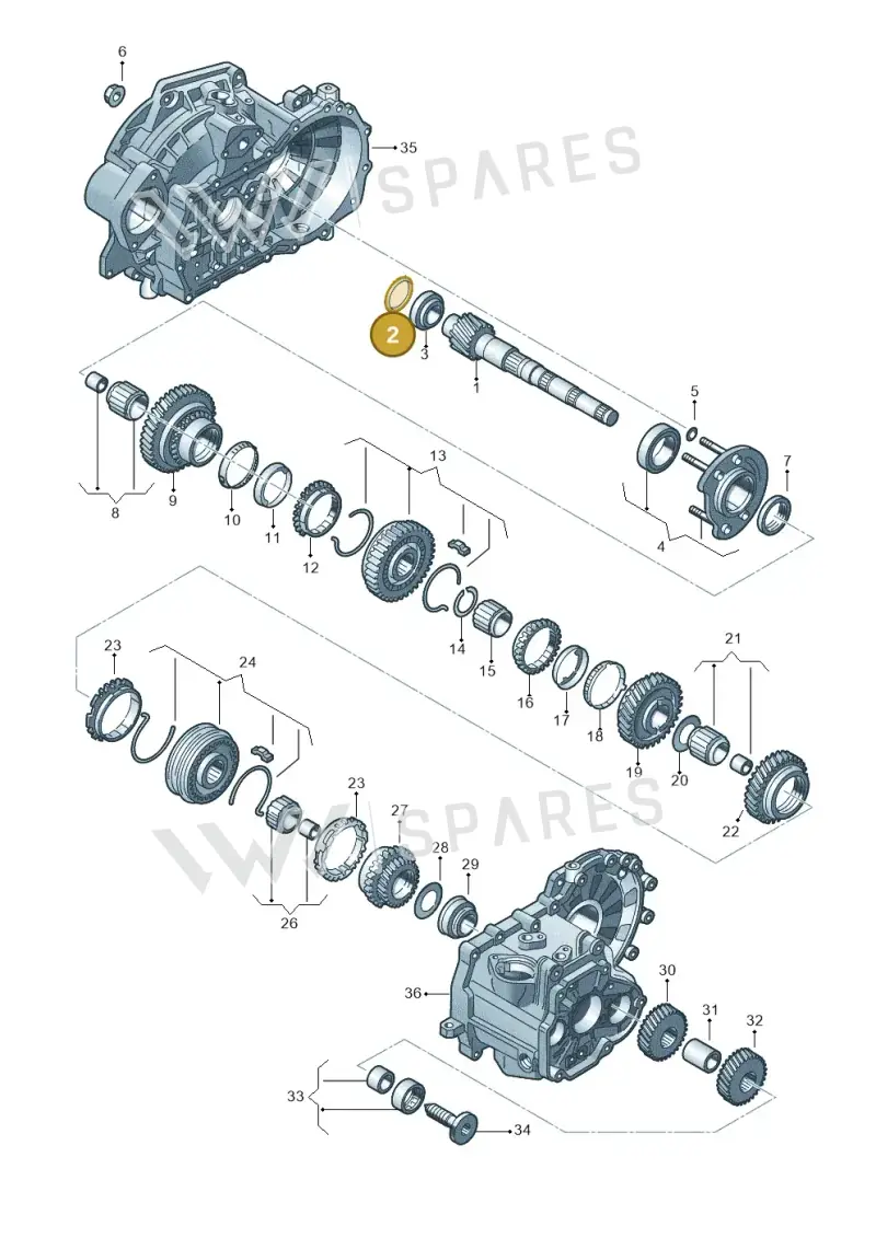 020311391G — Audi TTS Coupe 2.0 (2014-2023) diagram 746311300, position 2