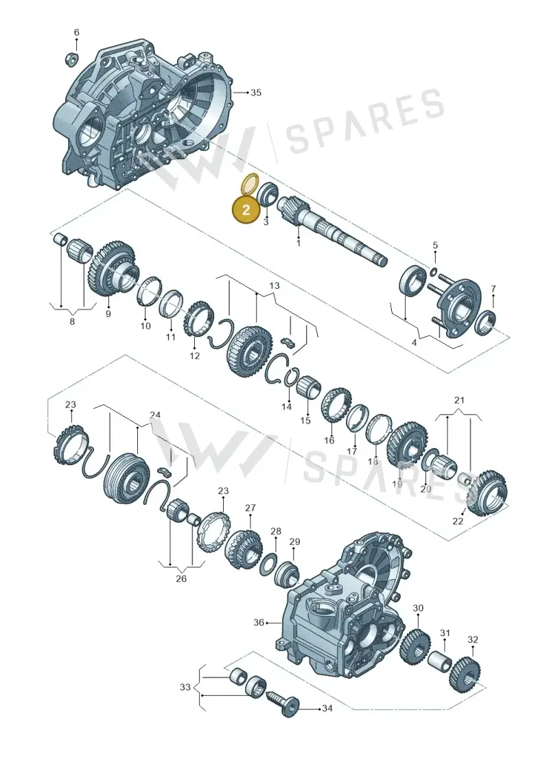020311391H — Audi TTS Coupe 2.0 (2014-2023) diagram 746311300, position 2